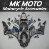 Fairings Kit Fit FOR HONDA CBR600RR 2007-2008 Bodywork set injection Black Gray