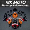 Motorcycle Fairings Kit Fit For Cbr1000rr 2006-2007 Bodywork Set High Quality ABS Injection New Black Orange