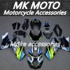 Motorcycle Fairings Kit Fit For Gsxr1000 2007-2008 Bodywork Set High Quality ABS Injection Blue White Neon