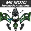 Motorcycle Fairings Kit Fit For Yzf R6 1998 1999 2000 2001 2002 Bodywork Set High Quality Abs Injection New Black Green Flame