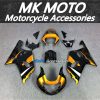 Motorcycle Fairings Kit Fit For gsxr600/750 2001 2002 2003 Bodywork Set High Quality ABS Injection NEW Black Glod