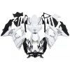 Motorcycle Fairings Kit Fit For gsxr600/750 2008 2009 2010 Bodywork Set High Quality ABS Injection NEW White Carona