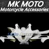 Fiberglass Racing Full Fairing Kit For Zx-10r 2016 2017 2018 2019 2020 Motorcycles Glossy white Cowlings