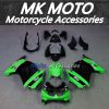 Motorcycle Fairings Kit Fit For Ninja 250 2008-2009 Bodywork Set High Quality Abs Injection Green Black