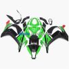 Motorcycle Fairings Kit Fit For zx-10r 2011 2012 2013 2014 2015 Bodywork Set High Quality ABS Injection NEW Ninja Black green-2