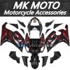 Motorcycle Fairings Kit Fit For zx-6r 2005-2006 636 Ninja Bodywork Set Black Red Flame